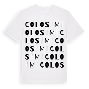 Colosimi ordlek t-shirt – ekologisk bomull t-shirt från Pinshirt