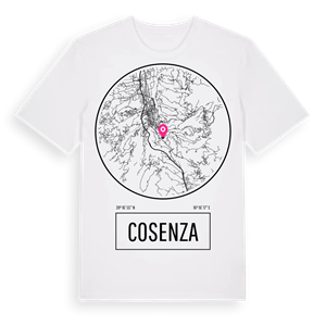 Cosenza t-shirt – ekologisk bomull t-shirt från Pinshirt