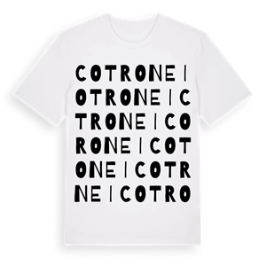 Cotronei ordlek t-shirt – ekologisk bomull t-shirt från Pinshirt