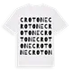 Crotone ordlek t-shirt