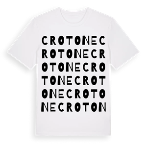 Crotone ordlek t-shirt – ekologisk bomull t-shirt från Pinshirt