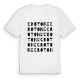 Crotone ordlek t-shirt