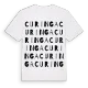 Curinga ordlek t-shirt