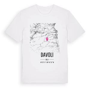 Davoli karta t-shirt – ekologisk bomull t-shirt från Pinshirt