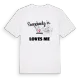 Någon i Gizzeria älskar mig t-shirt