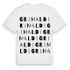 Grimaldi ordlek t-shirt