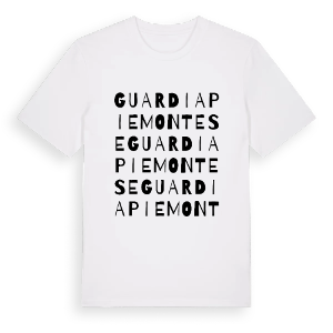 Guardia Piemontese ordlek t-shirt – ekologisk bomull t-shirt från Pinshirt