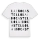 Laino Castello ordlek t-shirt