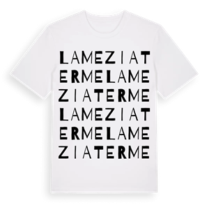 Lamezia Terme ordlek t-shirt – ekologisk bomull t-shirt från Pinshirt