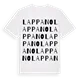 Lappano ordlek t-shirt