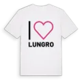 Jag älskar Lungro t-shirt stort tryck