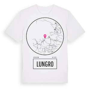 Lungro t-shirt – ekologisk bomull t-shirt från Pinshirt
