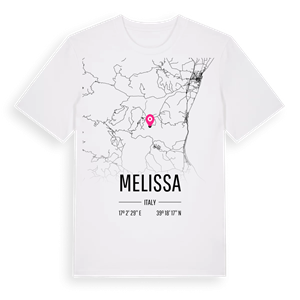 Melissa karta t-shirt – ekologisk bomull t-shirt från Pinshirt