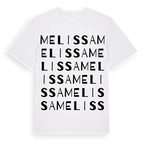 Melissa ordlek t-shirt – ekologisk bomull t-shirt från Pinshirt