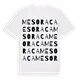 Mesoraca ordlek t-shirt