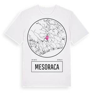 Mesoraca t-shirt – ekologisk bomull t-shirt från Pinshirt