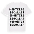 Monterosso Calabro ordlek t-shirt