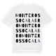 Monterosso Calabro ordlek t-shirt