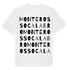 Monterosso Calabro ordlek t-shirt – ekologisk bomull t-shirt från Pinshirt