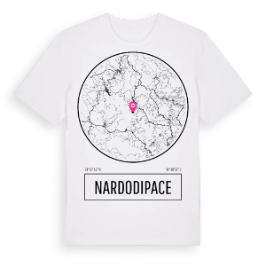 Nardodipace t-shirt – ekologisk bomull t-shirt från Pinshirt