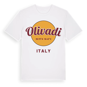 Olivadi cirkel t-shirt – ekologisk bomull t-shirt från Pinshirt