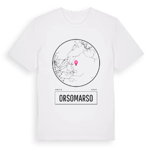 Orsomarso t-shirt – ekologisk bomull t-shirt från Pinshirt