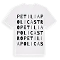 Petilia Policastro ordlek t-shirt