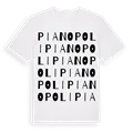 Pianopoli ordlek t-shirt