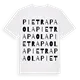 Pietrapaola ordlek t-shirt