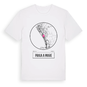 Praia a Mare t-shirt – ekologisk bomull t-shirt från Pinshirt