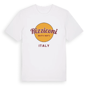 Rizziconi cirkel t-shirt – ekologisk bomull t-shirt från Pinshirt
