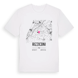 Rizziconi karta t-shirt – ekologisk bomull t-shirt från Pinshirt