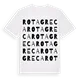 Rota Greca ordlek t-shirt