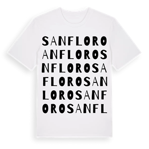 San Floro ordlek t-shirt – ekologisk bomull t-shirt från Pinshirt