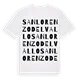 San Lorenzo del Vallo ordlek t-shirt