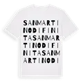 San Martino di Finita ordlek t-shirt