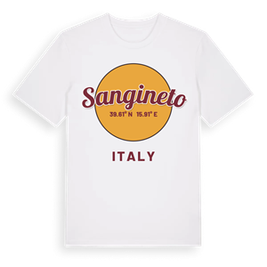 Sangineto cirkel t-shirt – ekologisk bomull t-shirt från Pinshirt