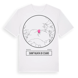 Sant'Agata di Esaro t-shirt – ekologisk bomull t-shirt från Pinshirt
