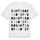 Santa Sofia d'Epiro ordlek t-shirt