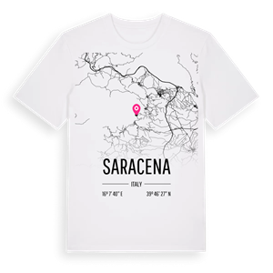 Saracena karta t-shirt – ekologisk bomull t-shirt från Pinshirt