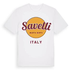 Savelli cirkel t-shirt – ekologisk bomull t-shirt från Pinshirt