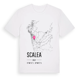 Scalea karta t-shirt – ekologisk bomull t-shirt från Pinshirt