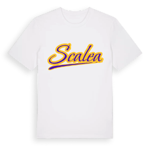 Scalea baseball t-shirt – ekologisk bomull t-shirt från Pinshirt