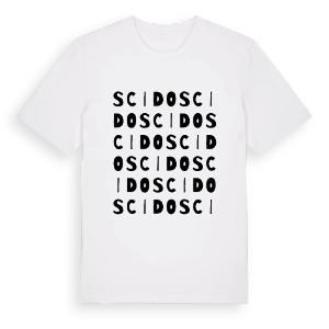 Scido ordlek t-shirt – ekologisk bomull t-shirt från Pinshirt