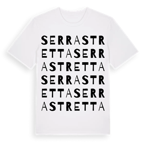 Serrastretta ordlek t-shirt – ekologisk bomull t-shirt från Pinshirt