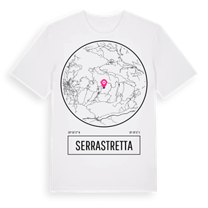 Serrastretta t-shirt – ekologisk bomull t-shirt från Pinshirt
