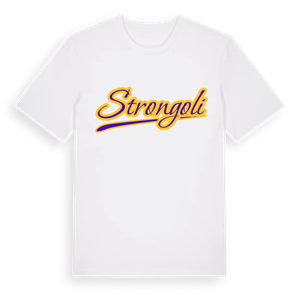 Strongoli baseball t-shirt – ekologisk bomull t-shirt från Pinshirt