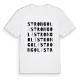 Strongoli ordlek t-shirt