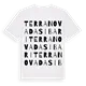 Terranova da Sibari ordlek t-shirt