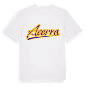 Acerra baseball t-shirt – ekologisk bomull t-shirt från Pinshirt
